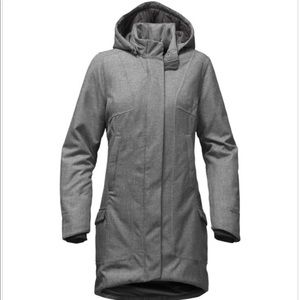 The North Face Temescal Trench Grey Herringbone